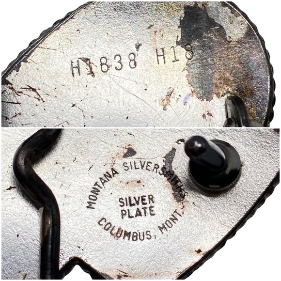 🛑SOLD🛑 Vintage Montana Silversmith Sterling Belt Buckle - Picture 6 of 6